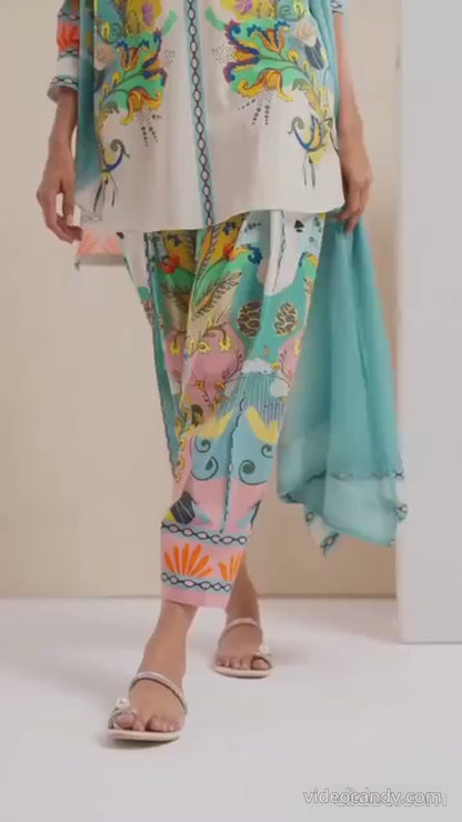 Tropical Muse - Printed Dreamscape Ensemble